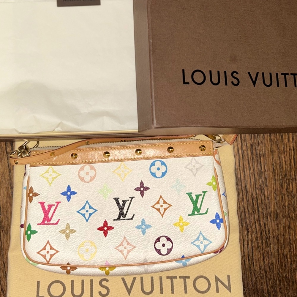 Louis Vuitton Pochette Accessories Monogram Multicolor